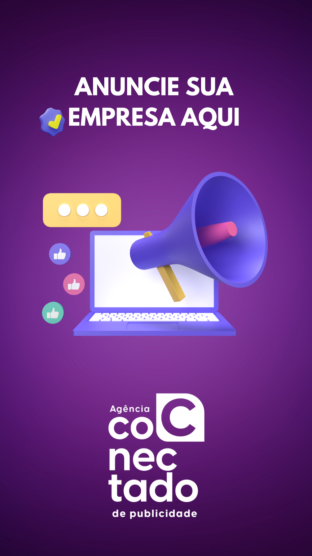 Marketing digital, tráfego pago, internet, story Instagram roxo