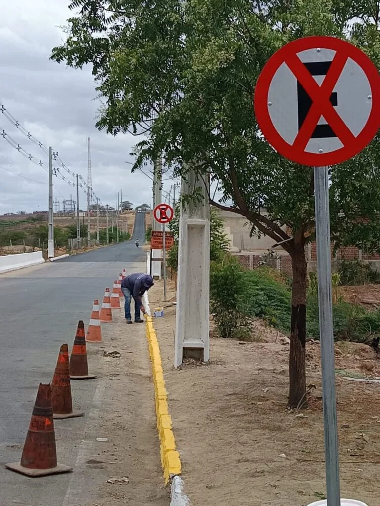 Gestão Municipal de Soledade promoveu melhorias no trânsito da PB-176, tornando-o mais seguro